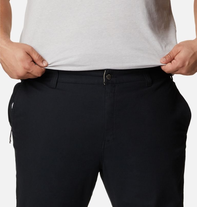 Men's Columbia Flex ROC Pants Black | Plus Size CA-ML36A